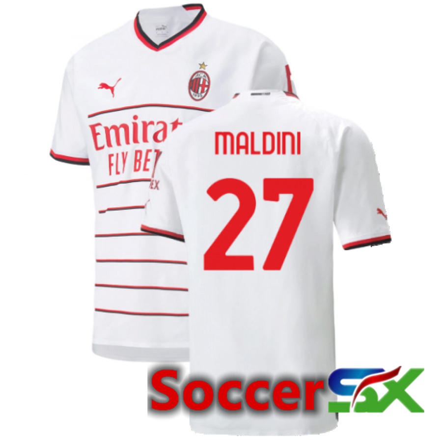 AC Milan (Maldini 27) Away Jersey 2022/2023