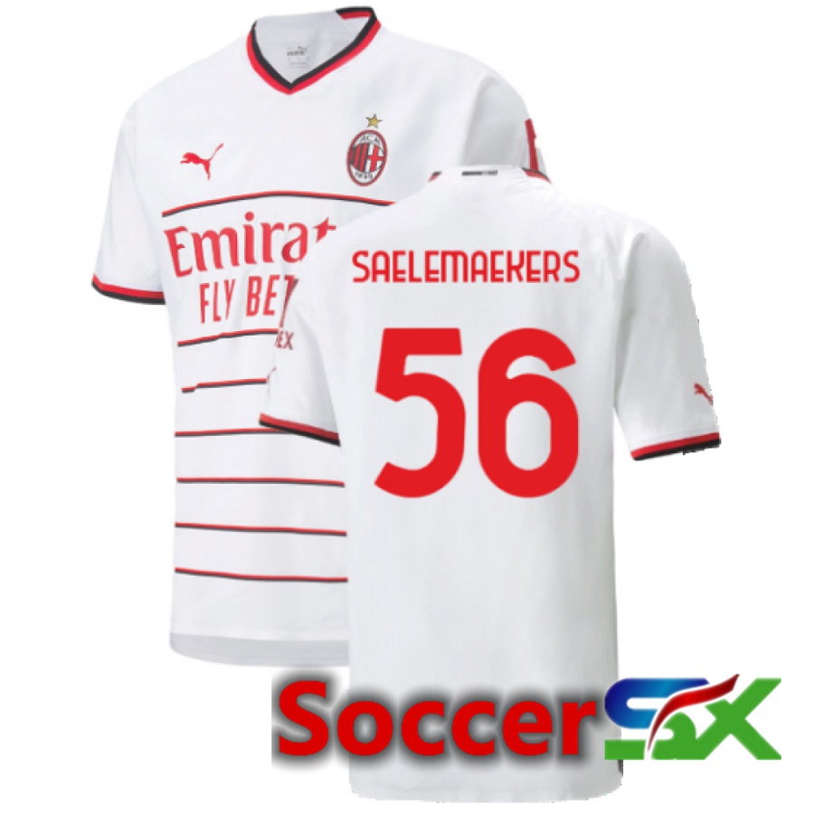 AC Milan (Saelemaekers 56) Away Jersey 2022/2023