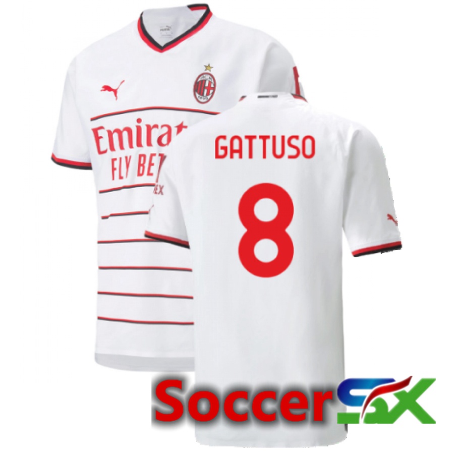 AC Milan (Gattuso 8) Away Jersey 2022/2023