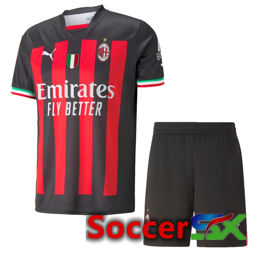 AC Milan Kids Home Jersey 2022/2023