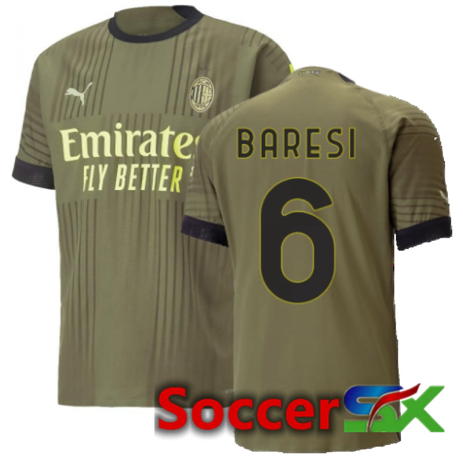 AC Milan (Baresi 6) Third Jersey 2022/2023