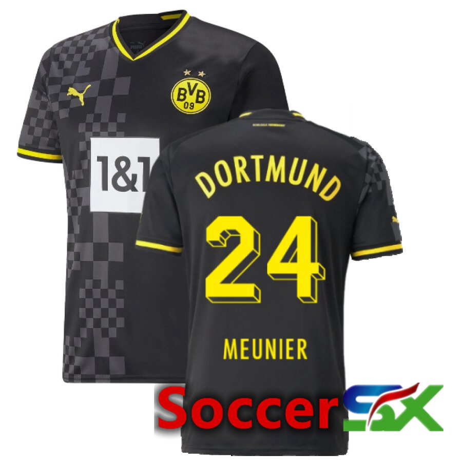 Dortmund BVB (MEUNIER 24) Away Jersey 2022/2023