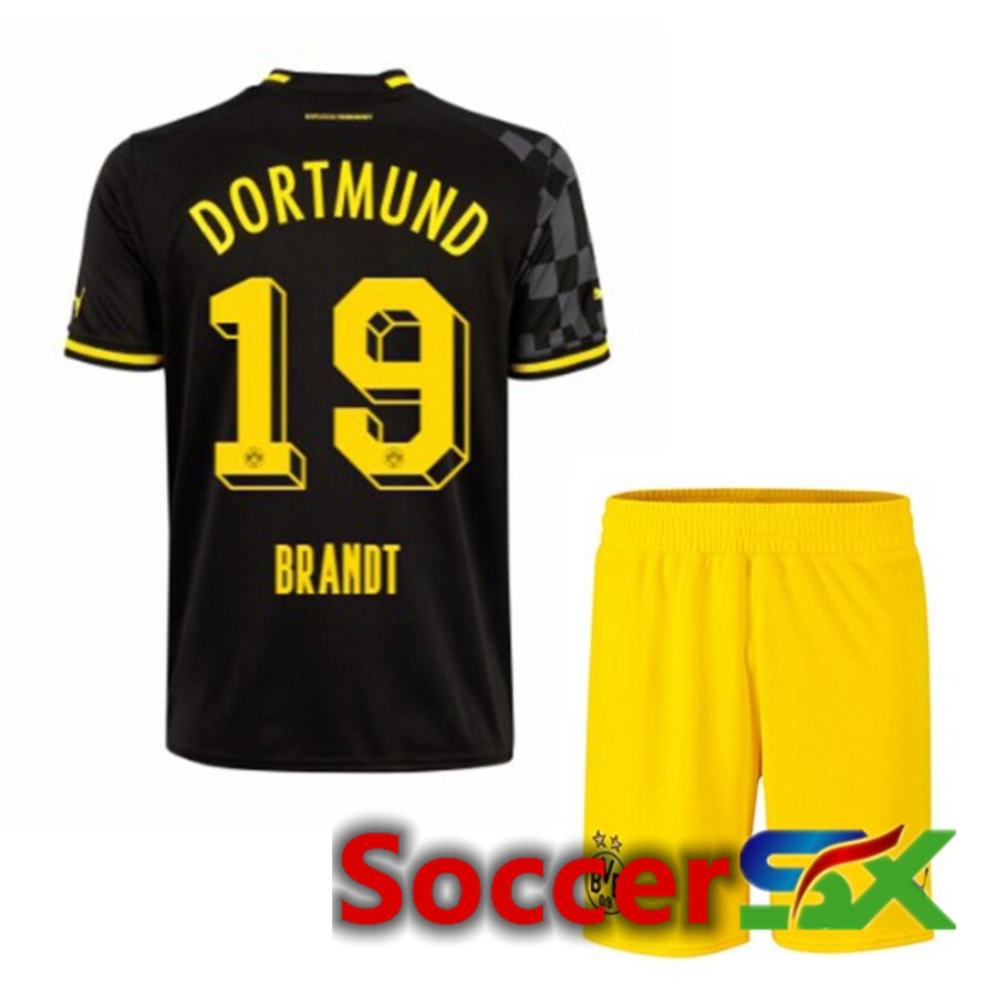 Dortmund BVB (BRANDT 19) Kids Away Jersey 2022/2023