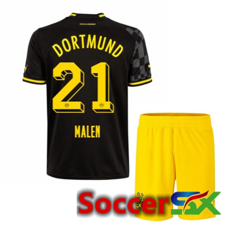 Dortmund BVB (MALEN 21) Kids Away Jersey 2022/2023