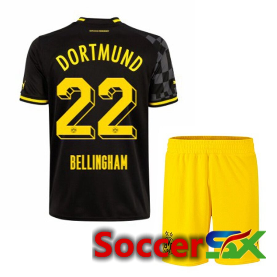 Dortmund BVB (BELLINGHAM 22) Kids Away Jersey 2022/2023