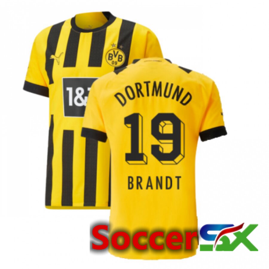 Dortmund BVB (BRANDT 19) Home Jersey 2022/2023