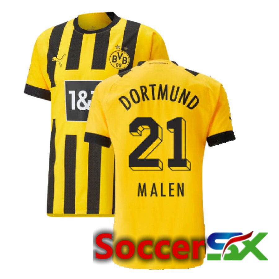 Dortmund BVB (MALEN 21) Home Jersey 2022/2023