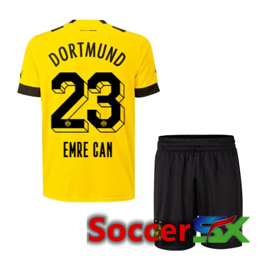 Dortmund BVB (EMRE CAN 23) Kids Home Jersey 2022/2023