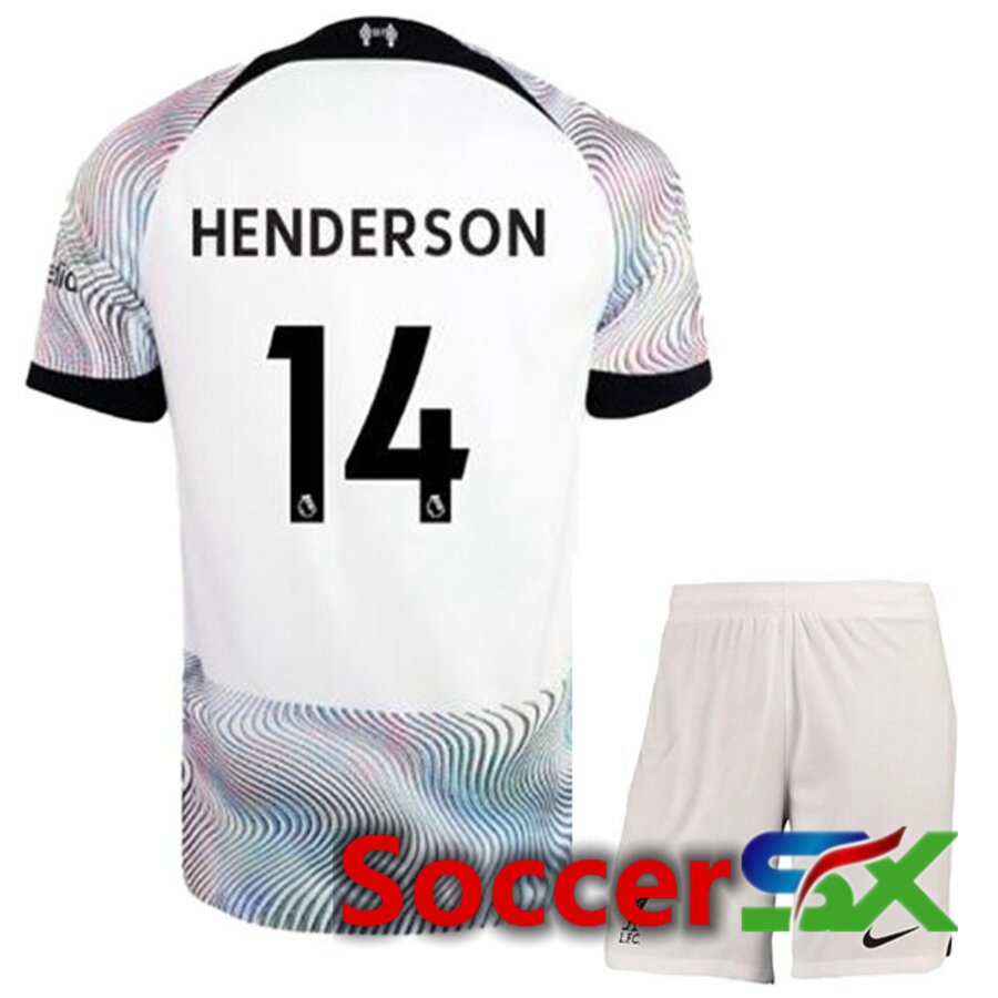 FC Liverpool（HENDERSON 14）Kids Away Jersey 2022/2023
