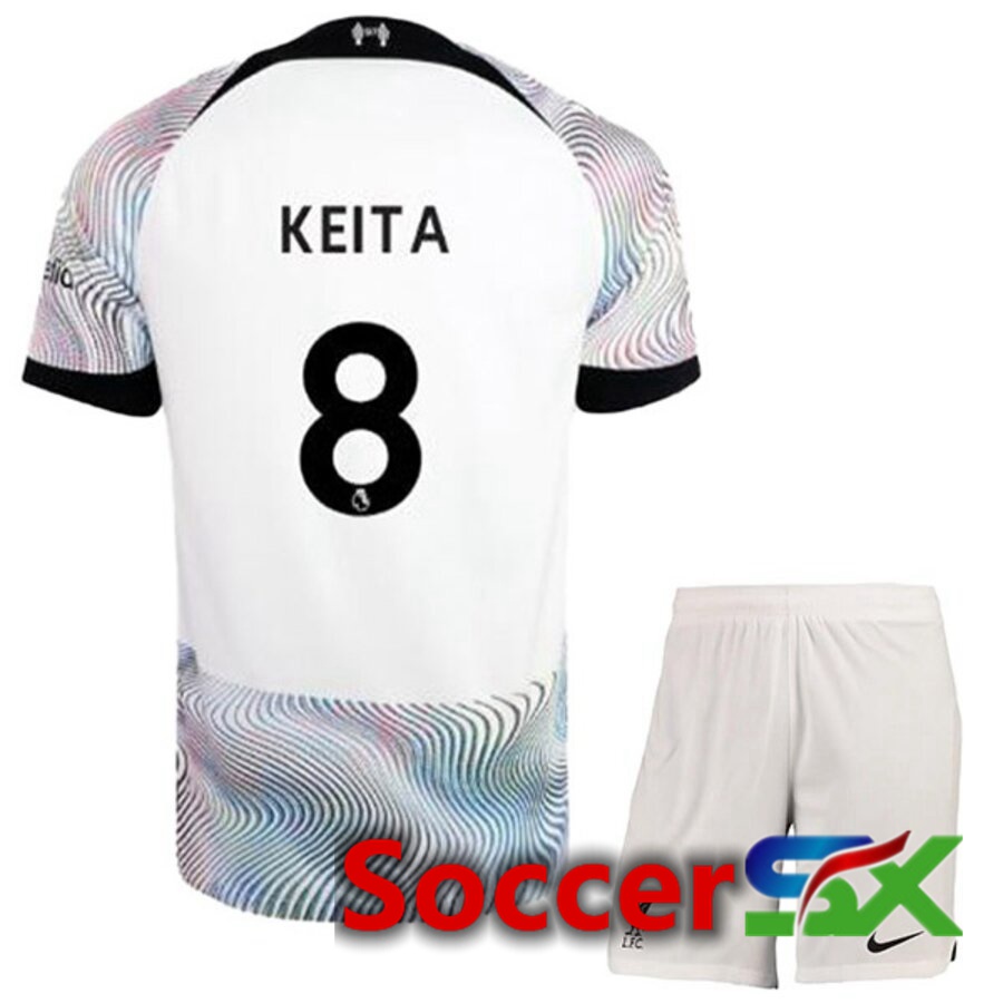 FC Liverpool（KEITA 8）Kids Away Jersey 2022/2023
