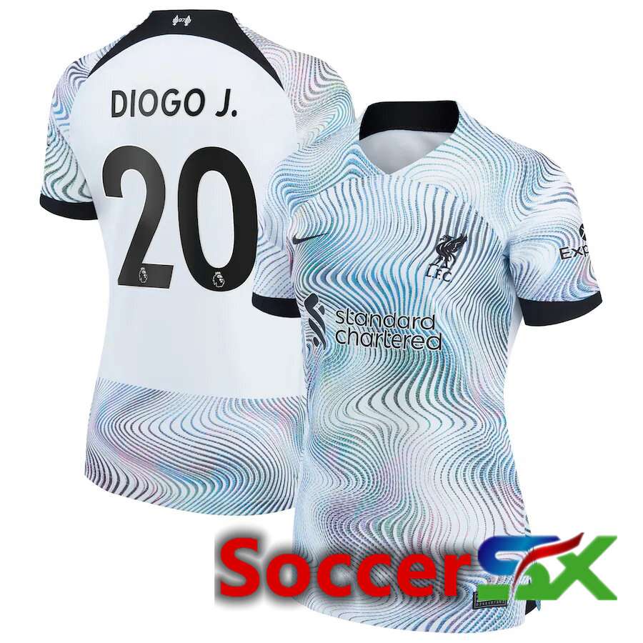 FC Liverpool（DIOGOJ 20）Womens Away Jersey 2022/2023