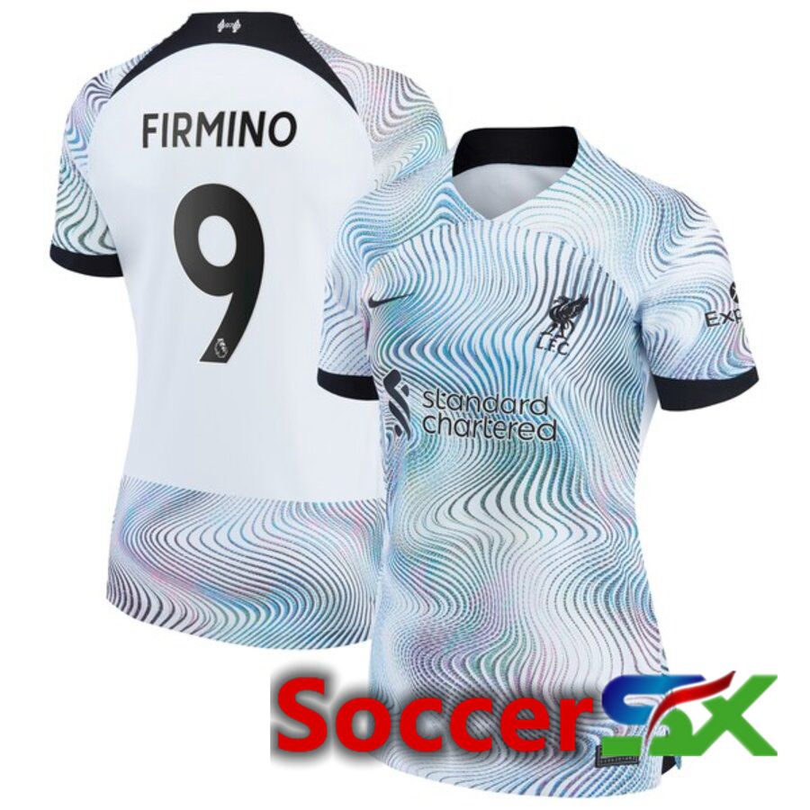 FC Liverpool（FIRMINO 9）Womens Away Jersey 2022/2023