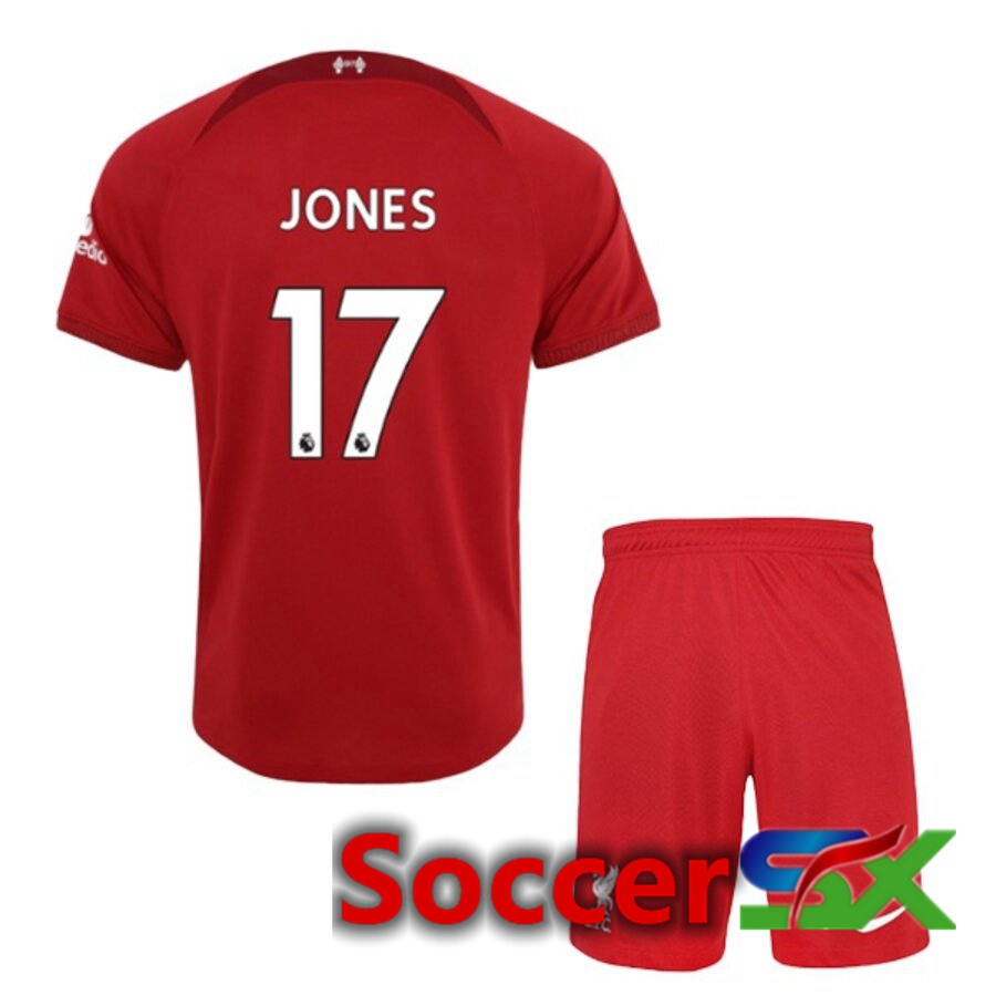 FC Liverpool（JONES 17）Kids Home Jersey 2022/2023