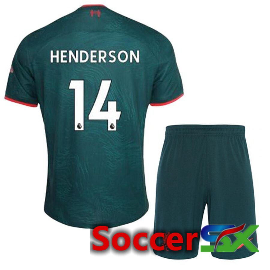 FC Liverpool（HENDERSON 14）Kids Third Jersey 2022/2023