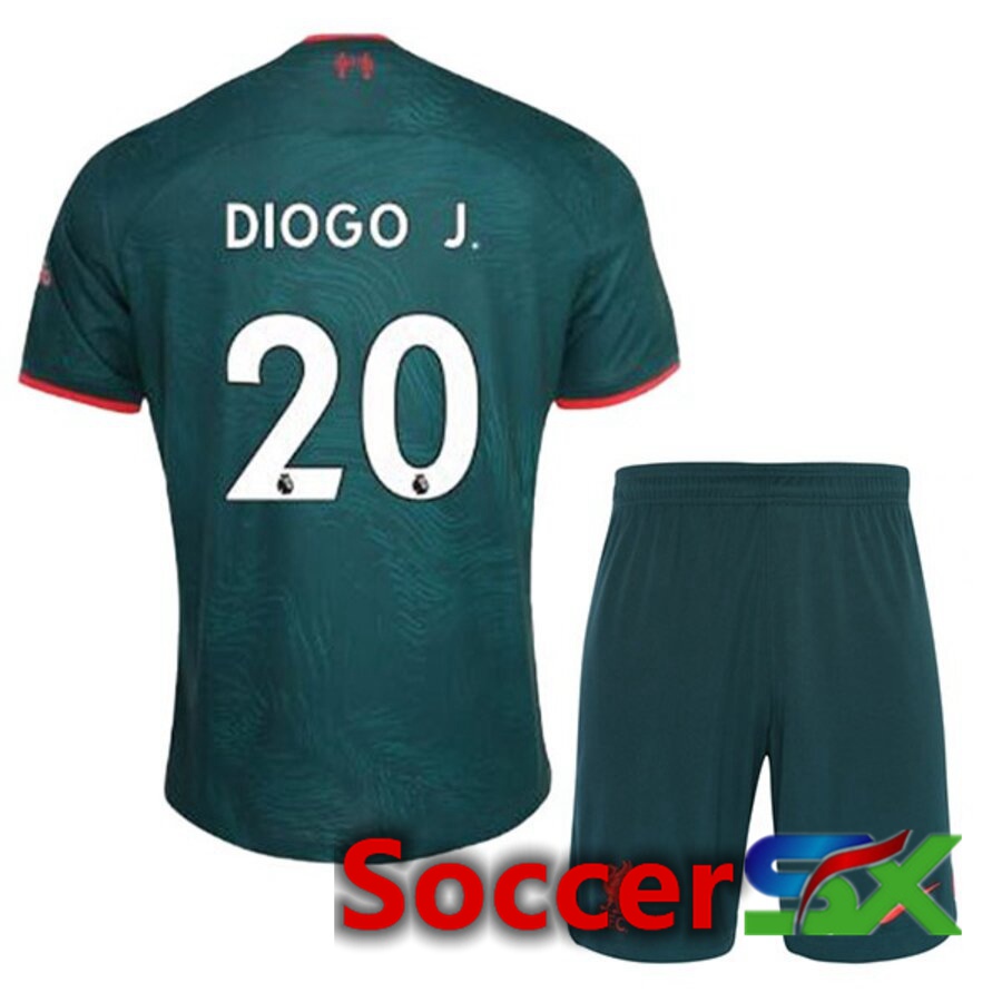 FC Liverpool（DIOGOJ 20）Kids Third Jersey 2022/2023