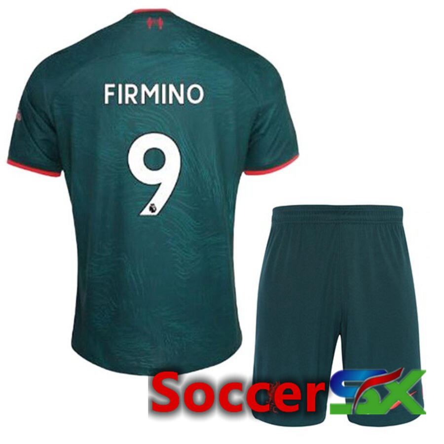 FC Liverpool（FIRMINO 9）Kids Third Jersey 2022/2023