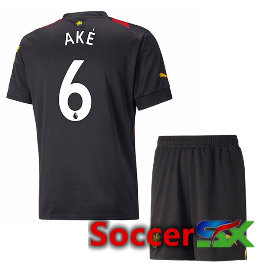 Manchester City（AKE 6）Kids Away Jersey 2022/2023