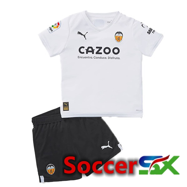 Valencia CF Kids Home Jersey White 2022/2023