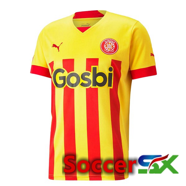 FC Girona Away Jersey Yellow 2022 2023