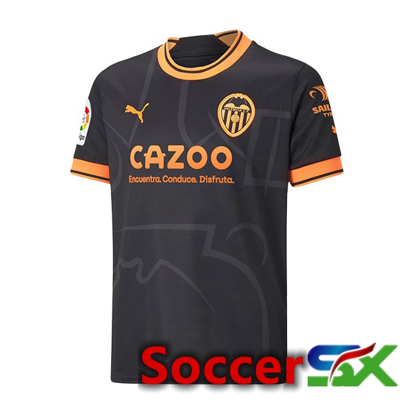 Valencia CF Away Jersey Black 2022/2023