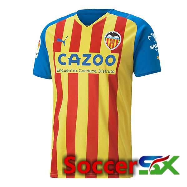 Valencia CF Third Jersey Yellow 2022/2023