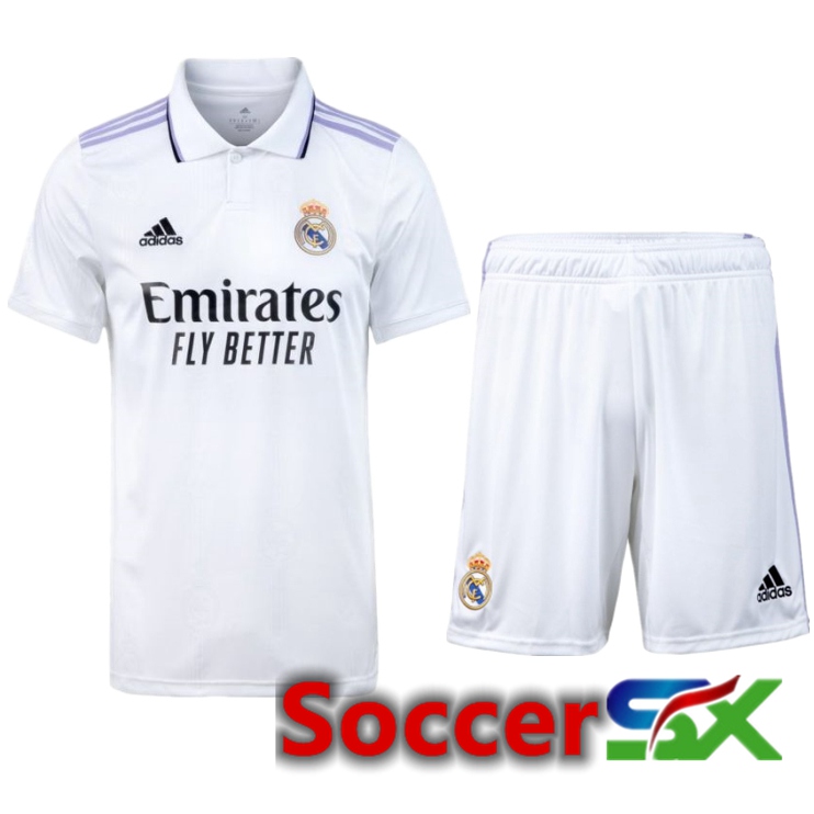 Real Madrid Home Jersey + Shorts 2022/2023