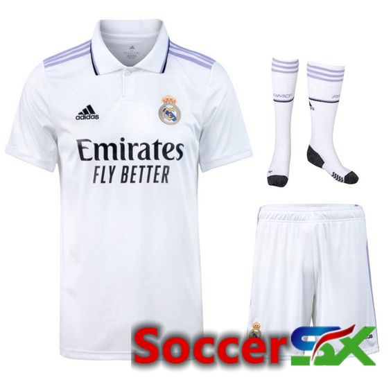 Real Madrid Home Jersey (Shorts + Sock) 2022/2023
