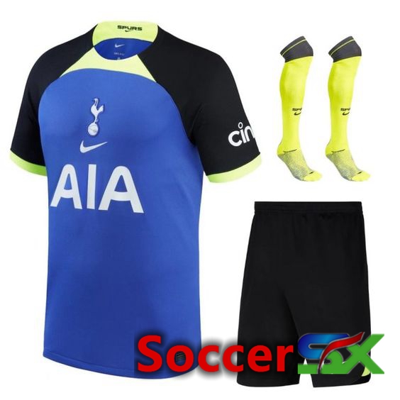 Tottenham Hotspurs Away Jersey (Shorts + Sock) 2022/2023