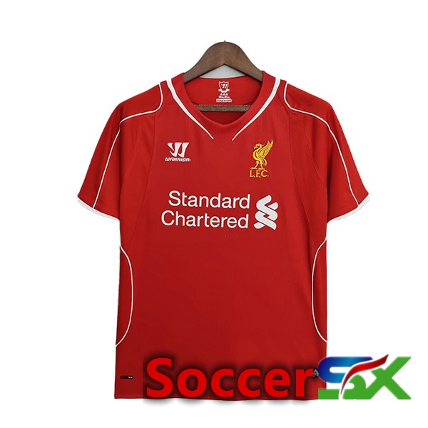 FC Liverpool Retro Home Jersey Red 2014-2015