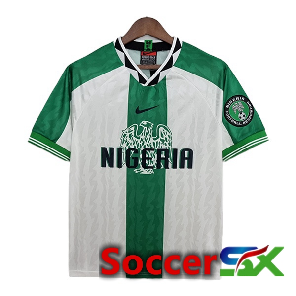 Nigeria Retro Away Jersey Green 1996-1998
