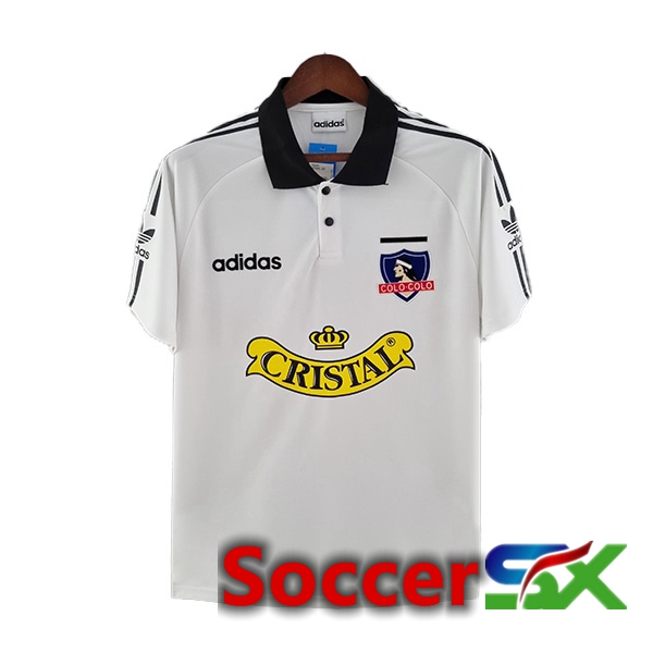 Colo-Colo Retro Home Jersey White 1992-1993