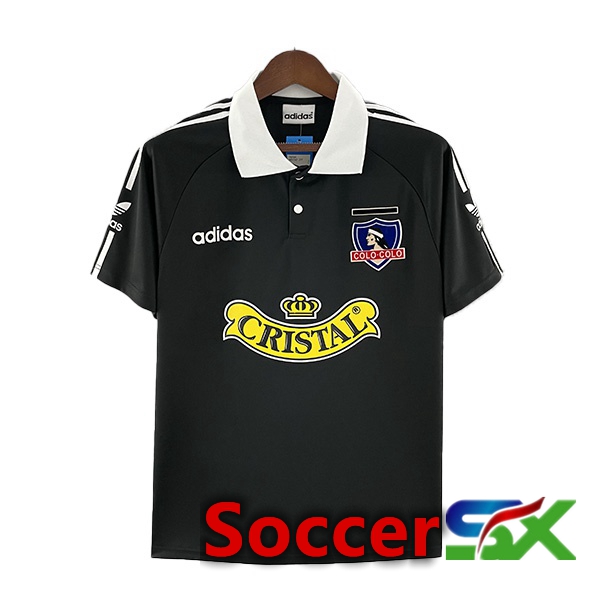 Colo-Colo Retro Away Jersey Black 1992-1993