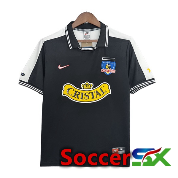 Colo-Colo Retro Away Jersey Black 1999