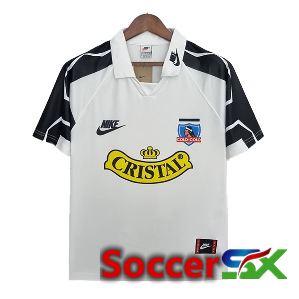 Colo-Colo Retro Home Jersey White 1995