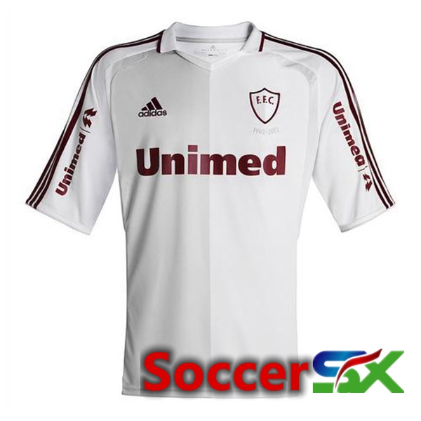 Fluminense Retro Jersey 100e Anniversaire White 2011-2012