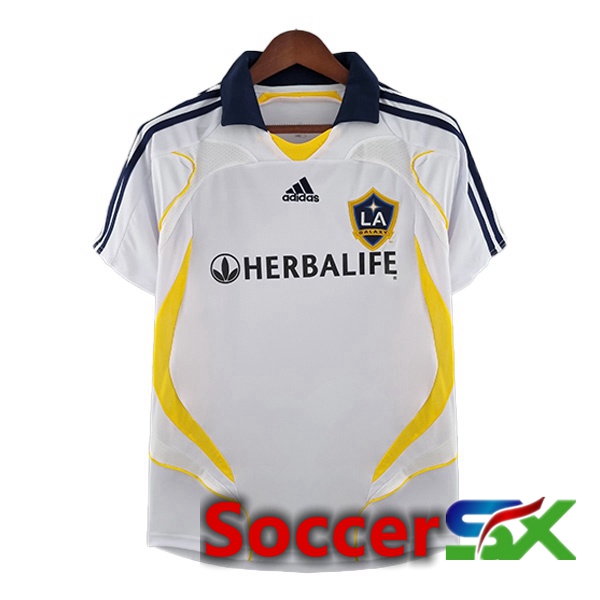 LA Galaxy Retro Home Jersey White 2007