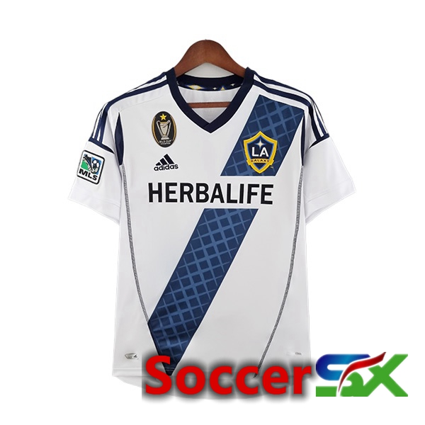 LA Galaxy Retro Home Jersey White 2012