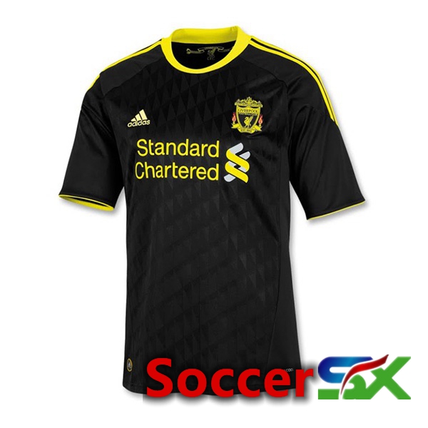 FC Liverpool Retro Third Jersey Black 2010-2011