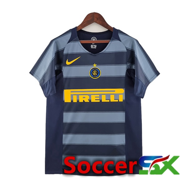 Inter Milan Retro Third Jersey Blue 2004-2005