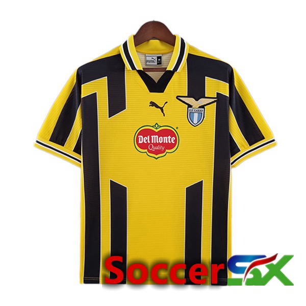 SS Lazio Retro Third Jersey Yellow 1998-2000