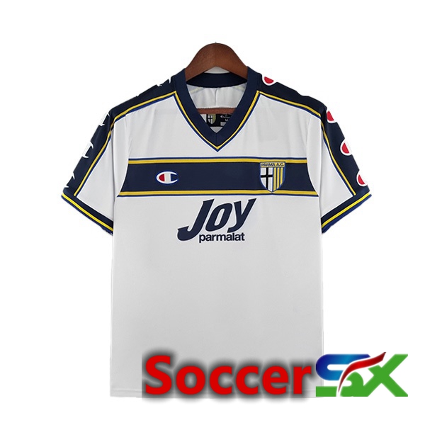 Parma Calcio Retro Away Jersey White 2001-2002