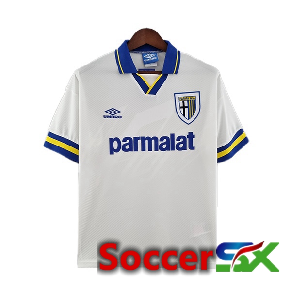 Parma Calcio Retro Away Jersey White 1993-1995