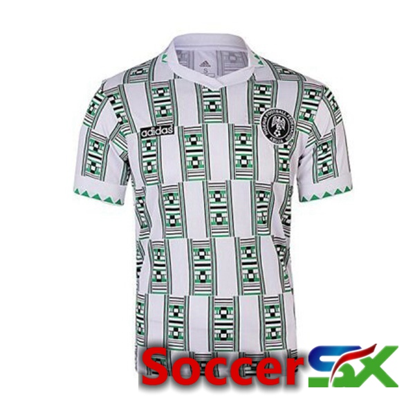 Nigeria Away Jersey Retro Jersey Green 1994