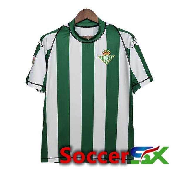Real Betis Retro Home Jersey Green White 2003-2004