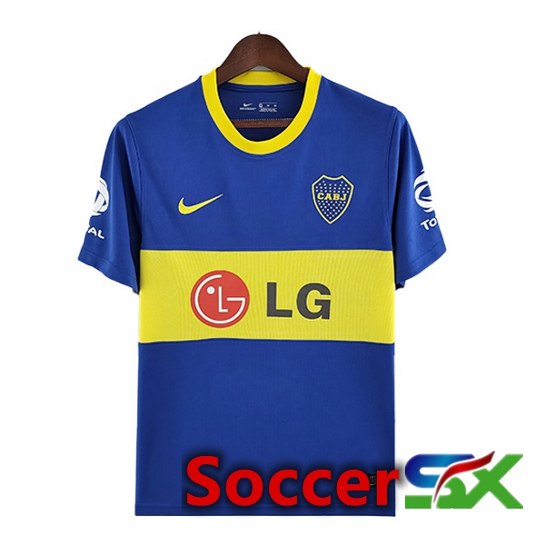 Boca Juniors Retro Home Jersey Blue 2010-2011