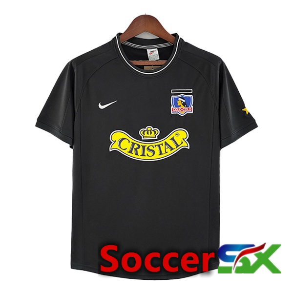 Colo-Colo Retro Away Jersey Black 2000-2001