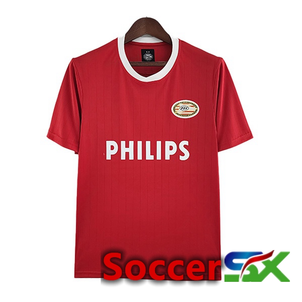 PSV Eindhoven Retro Home Jersey Red 1988-1989