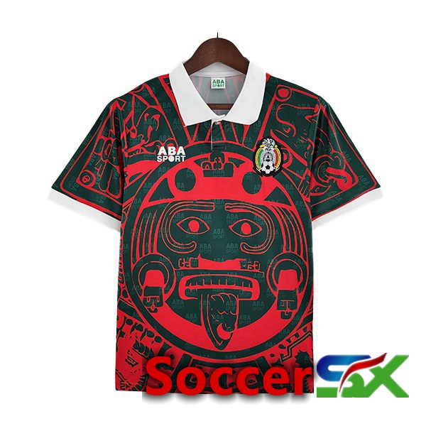 Mexico Retro Jersey Fourth Black Red 1997