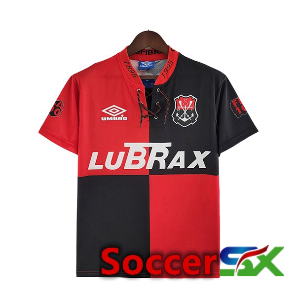 Flamengo Retro Jersey 100th Anniversary Edition Red Black 1994