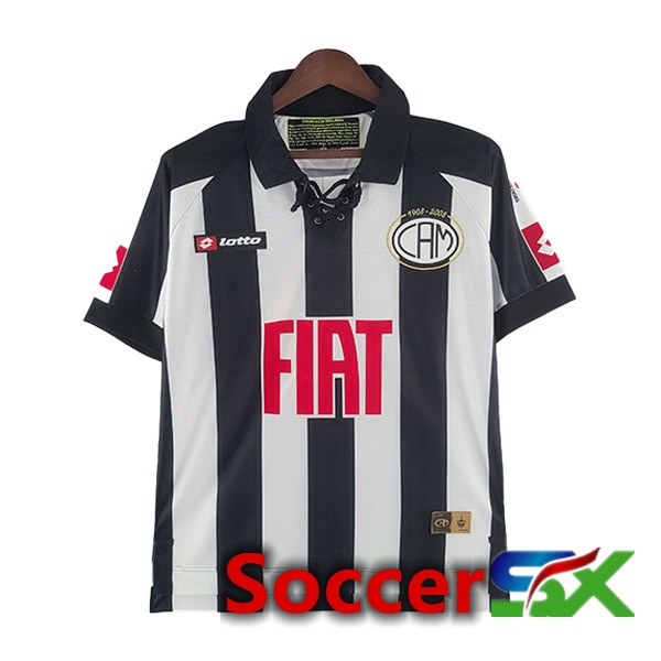 Atletico Mineiro Retro Home Jersey Black White 2008